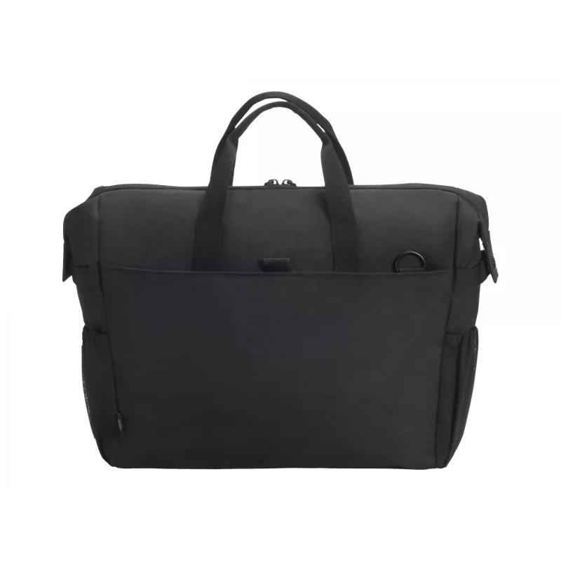 Mala DICOTA Eco Top Traveller GO 39,6 cm 15.6 preta com pega e alça de ombro