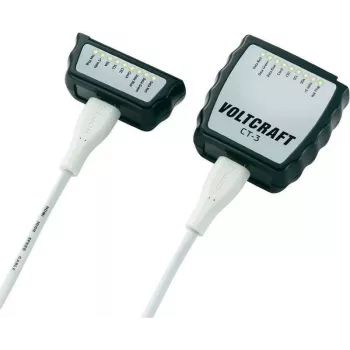 Testador de cabos Voltcraft CT-3 para HDMI Type-A (compatibilidade HDMI 1.0 / 1.1)