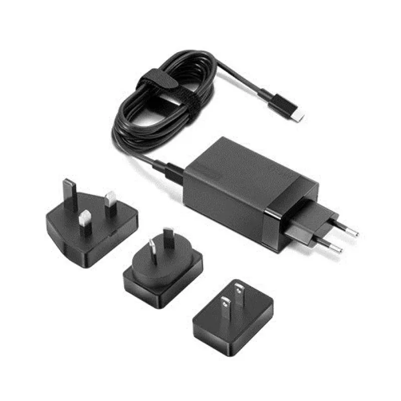 Carregador para dispositivos móveis Lenovo 40AW0065WW universal preto AC interior