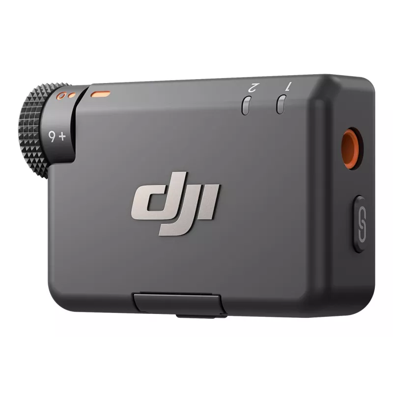 DJI Mic Mini (2 TX + 1 RX + estojo de carregamento) kit de microfone sem fios - cinzento escuro