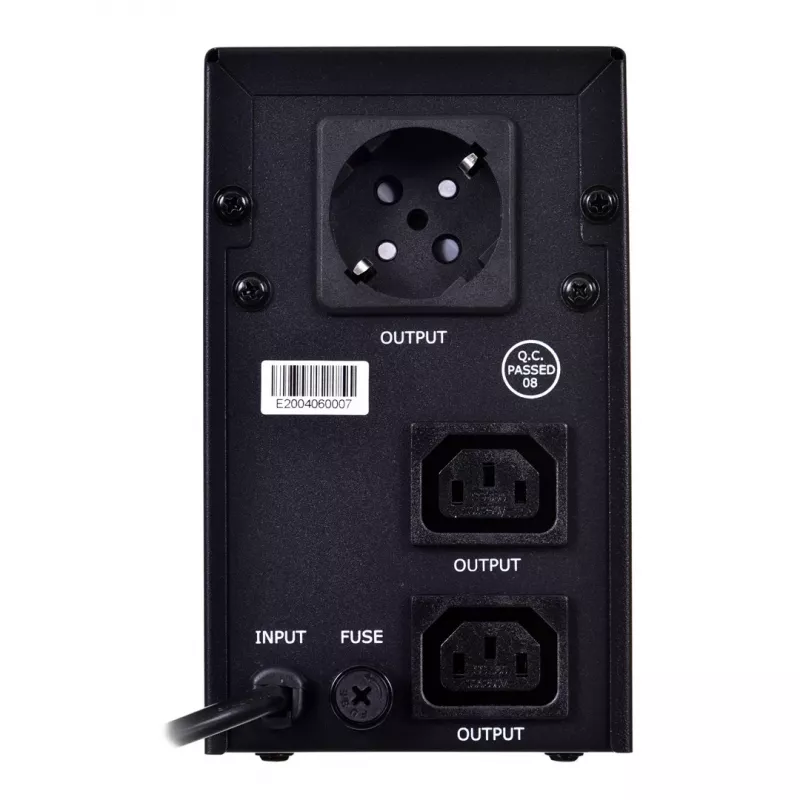UPS ENERGENIE EG-UPS-031 Line-Interactive 0,65 kVA 390 W 2 saídas C13, 7 Ah VRLA