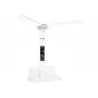 Candeeiro de secretária LED LB-24 com relógio