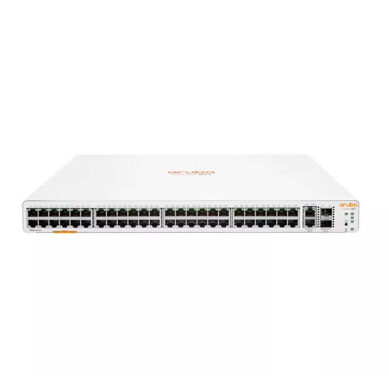 HPE Networking Instant On 1960 48G 2XT 2XF Switch Europe (JL808A#ABB) - (sucessor do HPE 1950 48G 2SFP+ 2XGT Switch (JG961A#ABB))