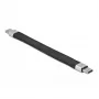 Cabo plano FPC USB 2.0 DeLOCK 86940 USB Type-C para USB Type-C 13 cm