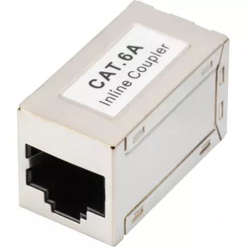 Acoplamentos modulares CAT 6A blindados Digitus 10 unid. RJ-45 contactos dourados