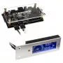 Controlador de ventoinhas e LED PCI RGB Lamptron TC20 - prateado