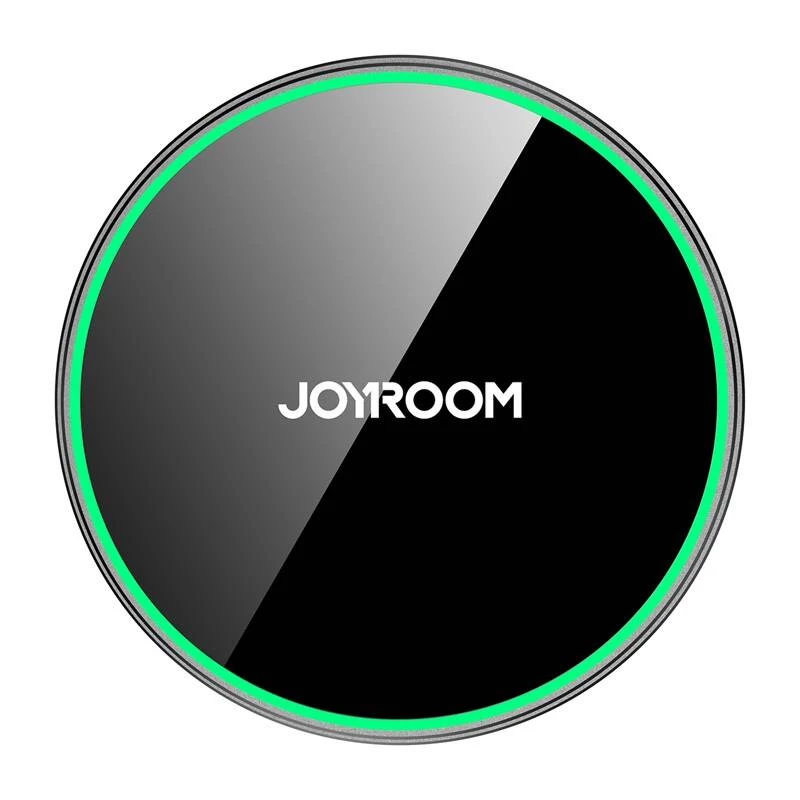 Suporte de carregamento sem fios magnético para automóvel Joyroom JR-ZS412 preto 15W carregamento rápido