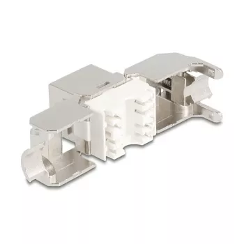 Adaptador de cabos DeLOCK 90683 RJ45 LSA prateado