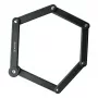 Cadeado de bicicleta dobrável MANTA XR00FL01 – design segmentado para montagem no quadro