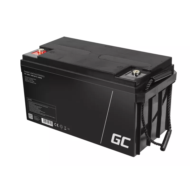 Bateria Green Cell AGM28 industrial recarregável chumbo-ácido (VRLA) 12 V 65000 mAh, 1 unid., 20 kg