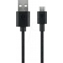 Cabo de carregamento e sincronização Micro-USB Goobay, preto, 2 m - para dispositivos Android, preto (38660)