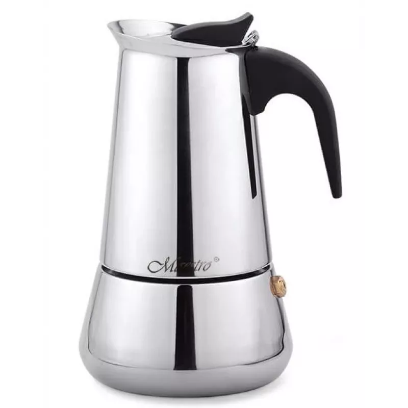 Máquina de café de pastilhas Maestro MR1660-200 (manual) — 0,2 L, cromada
