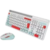 CANYON HSET-W5 EN teclado + rato AAA+AA sem fios branco