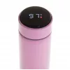 Garrafa térmica Adler AD 4506P aço inoxidável com capa de silicone, rosa, isolamento a vácuo