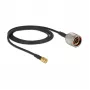 Cabo coaxial DeLOCK 88938 CFD200 1 m RP-SMA
