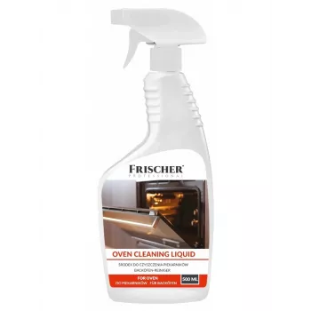 Limpa-fornos FRISCHER FR00003_500 – líquido de limpeza, 500 ml frasco spray para acessórios pretos
