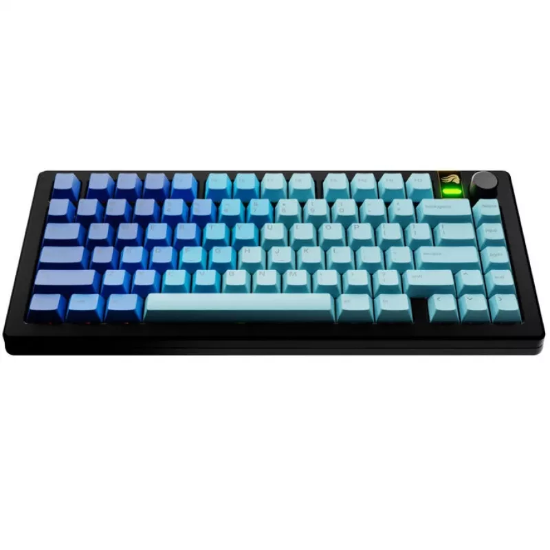 Teclas GLORIOUS PBT Dye-Sub Gradient GPBT OCN layout ANSI