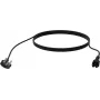 Cabo de alimentação Vision TC 3MUKCVLF/BL 3m BS 1363 IEC C5 Preto