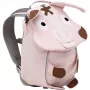Mochila de criança Affenzahn Little Friend Tonie Pig rosa/castanho – pequena mochila de dia para criança