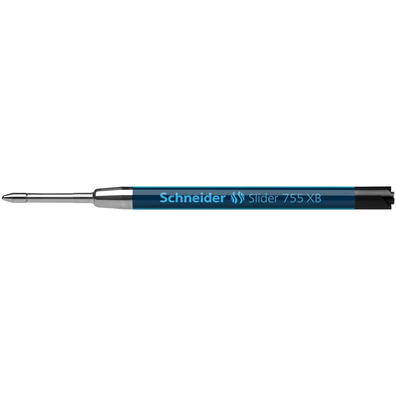 Schneider Slider 755 Recargas de esferográfica 0,7 mm, preto, 10 un.