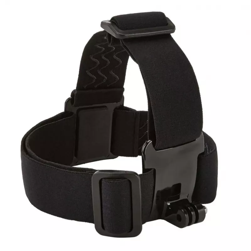 Suporte de cabeça Telesin GP-HMS-T04 faixa de cabeça ajustável para câmaras de ação, ajuste universal, leve