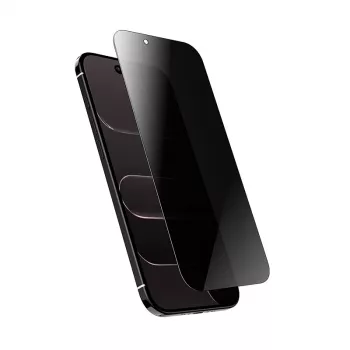 Crong 3D Armour Glass Privacy película de vidro temperado, Apple iPhone Air