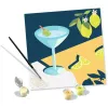 Conjunto de pintura Ravensburger CreArt Mocktail Lemon – conjunto de pintar por números