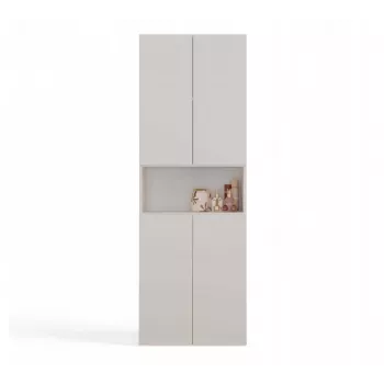 Armário de casa de banho Nel DK 1K cesto cor caxemira