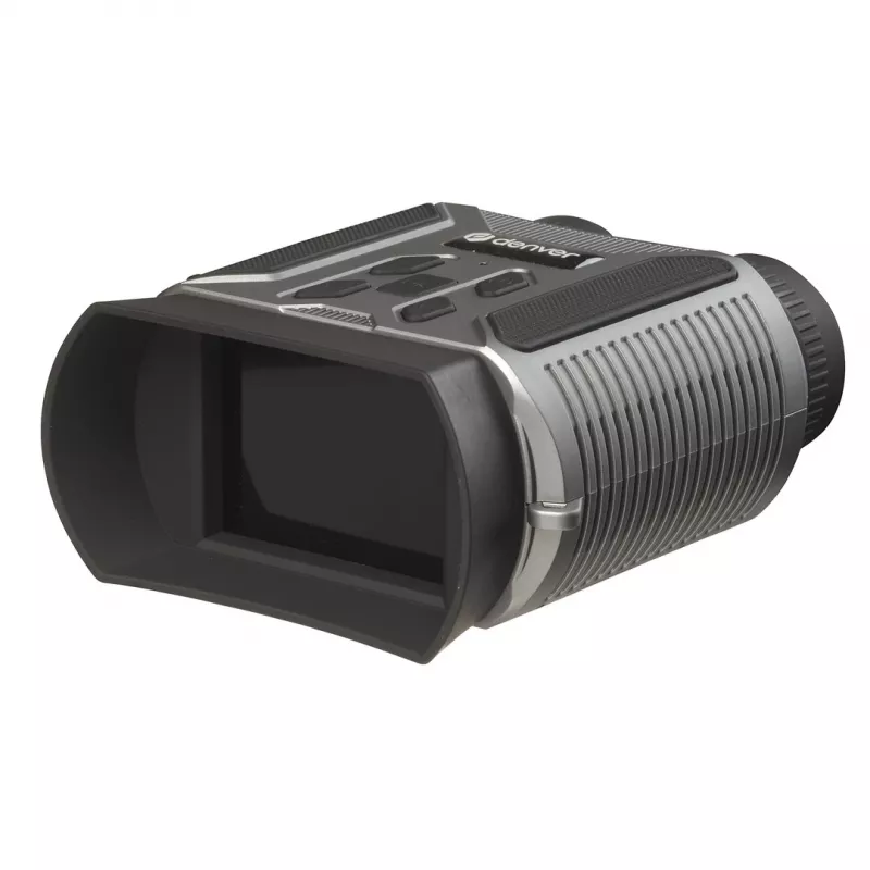 Binóculos Denver NVI-491 preto cinzento plástico MicroSD lítio