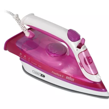 Ferro de engomar Braun FreeStyle 3 FI 3124 base cerâmica 2400 W Roxo