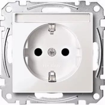 Tomada CEE 7/3 Merten MEG2302-0325 250V 16A branco