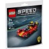 Brinquedo de construção LEGO Speed Champions Ferrari 499P Supersportwagen Polybag 30709