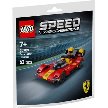 Brinquedo de construção LEGO Speed Champions Ferrari 499P Supersportwagen Polybag 30709