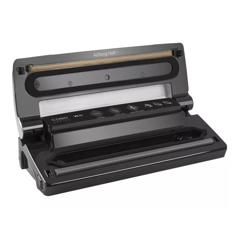 Máquina de vácuo Caso VC11 800 mbar Preto Prateado 1369