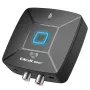 Emissor/receptor de áudio HiFi sem fios QOLTEC modelo 56981 — ponte de áudio Bluetooth/Line-In