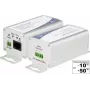 Conjunto de extensão de rede Renkforce RF-2982884, 2 portas, 2 fios, alcance até 400 m