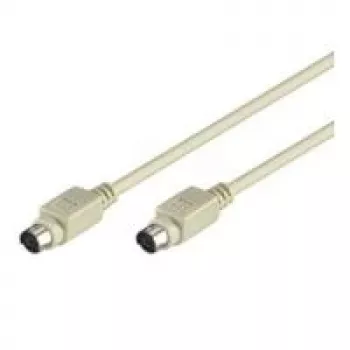 Wentronic Cabo de ligação PS/2 - ficha PS/2 - ficha PS/2 - 2m