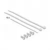Patch panel 19 polegadas DeLOCK 16 portas Cat.6A 1HE cinzento metal rack