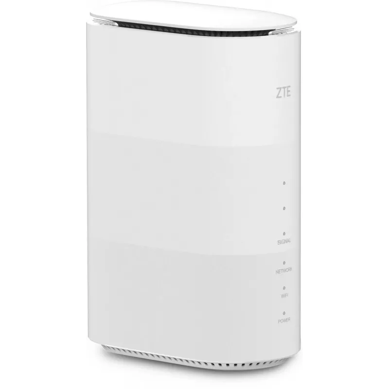 Router ZTE MC888B 5G Dualband Wi‑Fi 6, slot SIM, Gigabit Ethernet, 2 portas LAN, 1 WAN, 1000 MB armazenamento interno, preto