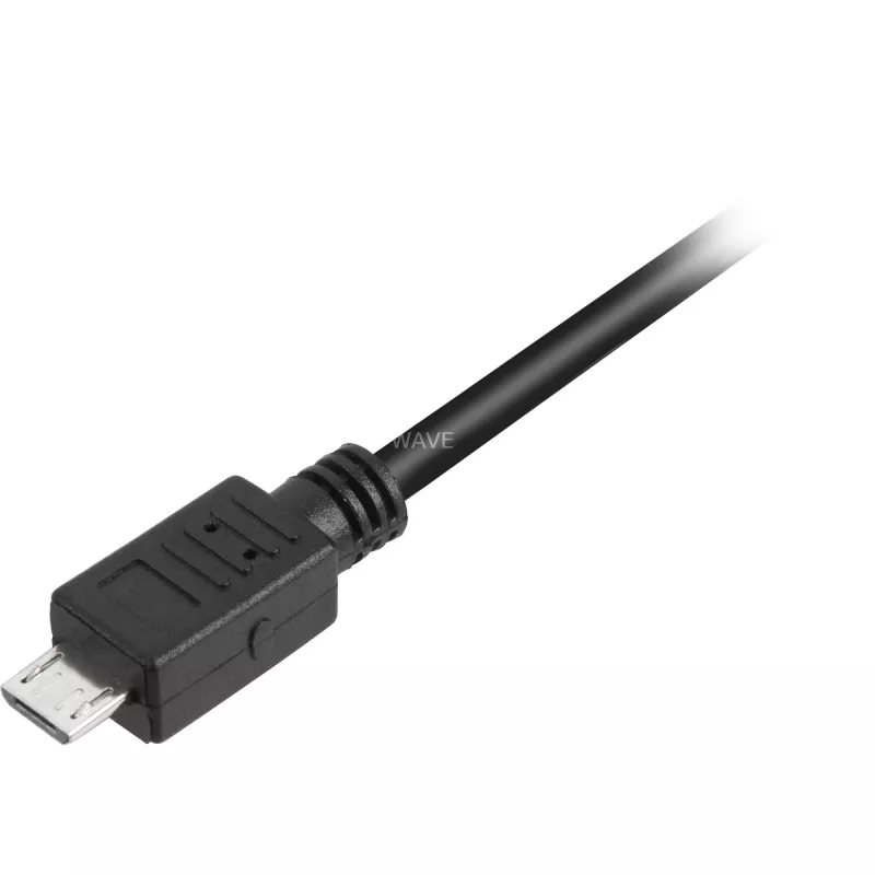 Cabo USB Sharkoon 1,5 m Micro-USB2.0-B/USB2.0-A
