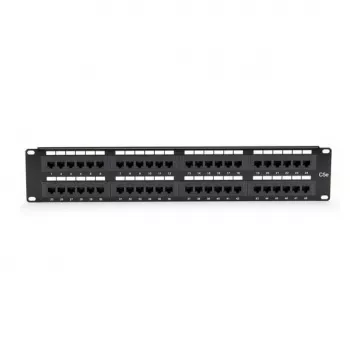 Patch panel Black Box JPM5E48A 2U Cat5e montagem em rack