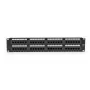 Patch panel Black Box JPM5E48A 2U Cat5e montagem em rack