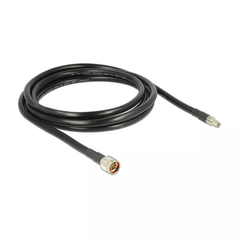 Cabo coaxial DeLOCK 3 m N/RP-SMA CFD400 LLC400