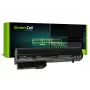 Green Cell - Bateria para portátil (equivalente a: HP RW556AA, HP HSTNN-C48C) - Iões de lítio - 6 células - 4400 mAh - Preto - para HP 2510p, Business Notebook nc2400, EliteBook 2530p,