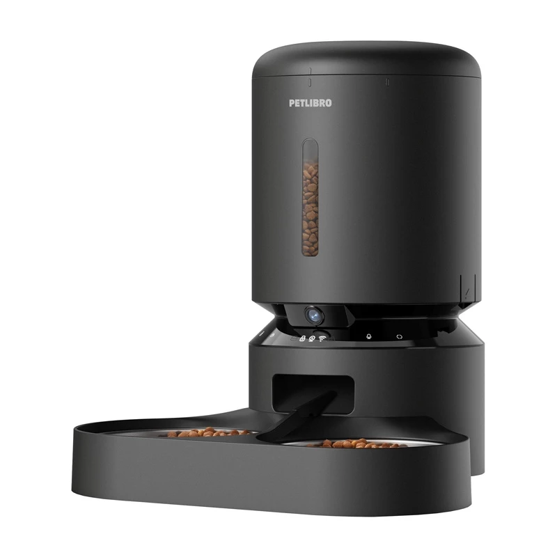 Comedouro Petlibro Granary com câmara e tigela dupla, 5L (preto)