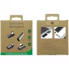 Adaptador de cabo 4smarts 540464 USB-C para USB-C prateado