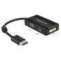 DeLOCK 0,16 m DisplayPort/VGA+HDMI+DVI VGA (D-Sub)+ HDMI + DVI preto