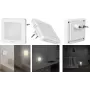 Luz noturna LED LogiLink para tomada quadrada (LED013)