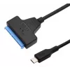 Cabo USB Gembird AUS3-03 0,2 m USB 3.0 Adaptador USB-C Preto