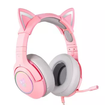 Headset Onikuma K9 Rosa RGB headset gaming